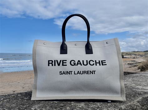 ysl rive gauche tote review|ysl beach bag.